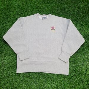 Vintage LEE Harvard Engineering Sweatshirt Large 21x25 Gray